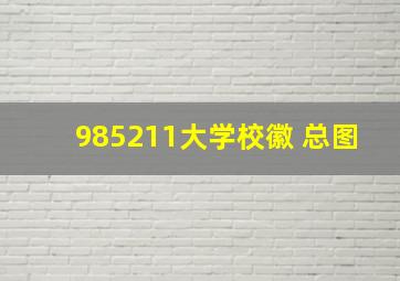 985211大学校徽 总图